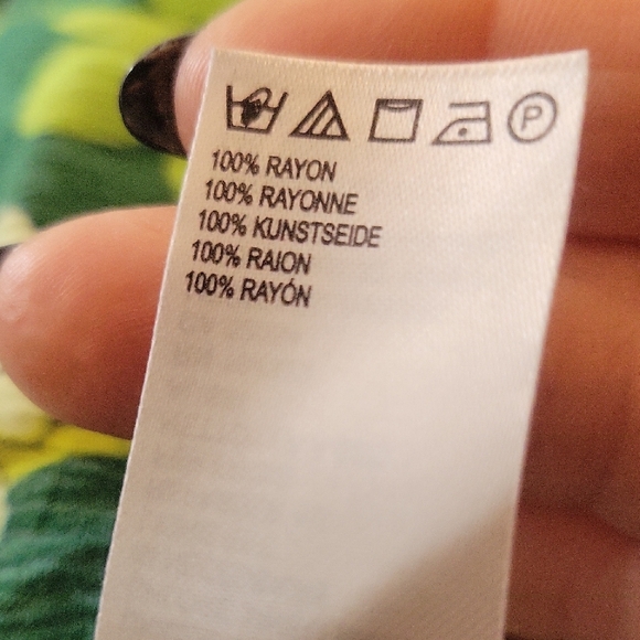 Free People Green Floral Maxi Kimono/Robe In Jungle Combo - Picture 15 of 15